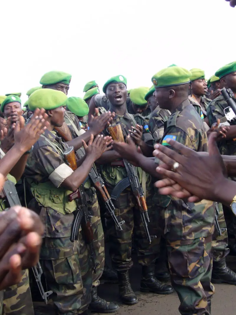 Rwanda Rwandan Army ranks land ground forces combat uniforms military