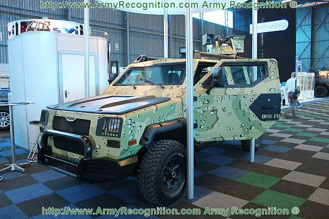 The FOX vehicle can be equipped with 360° ring mount or light remotely weapon station armed with 7.62 mm or 12.7 mm machine gun for its self-protection. 