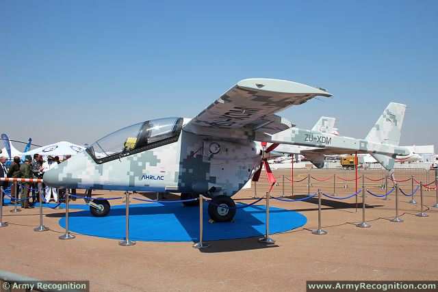 At AAD 2014, the Africa Aerospace and Defense Exhibition, the South African Defense Company unveils for the first time to the public its new AHRLAC (Advanced High-performance Reconnaissance Light Aircraft). The AHRLAC has been designed and developed to offer a new generation of multirole light aircraft able to perform a full range of missions as intelligence, reconnaissance, border control and more.