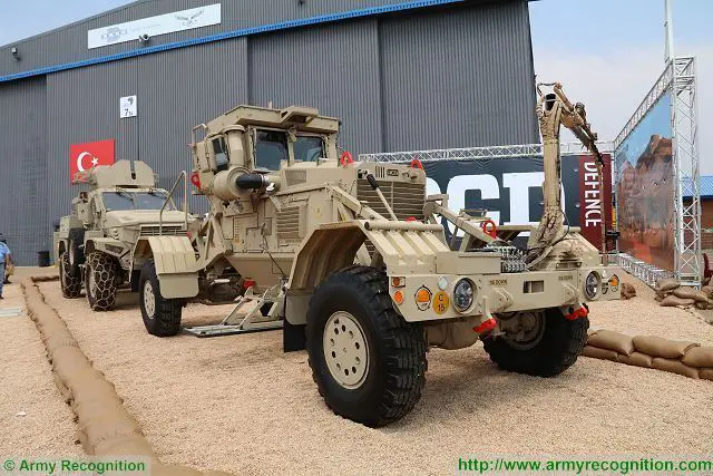 Husky 2G DCD landmine detection vehicle AAD 2016 defense exhibition South Africa 003