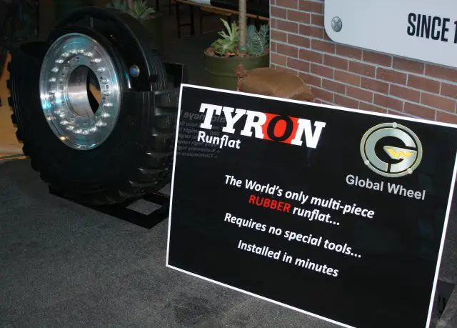 Tyron showcases its Runflat systems and Wheel Assemblies at AAD 2016 640 001