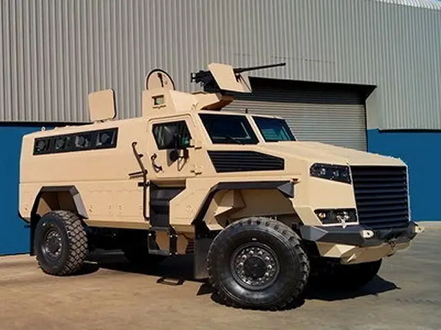 LM14 4x4 wheeled-armoured vehicle personnel carrier LMT South Africa African defense industry 640 001