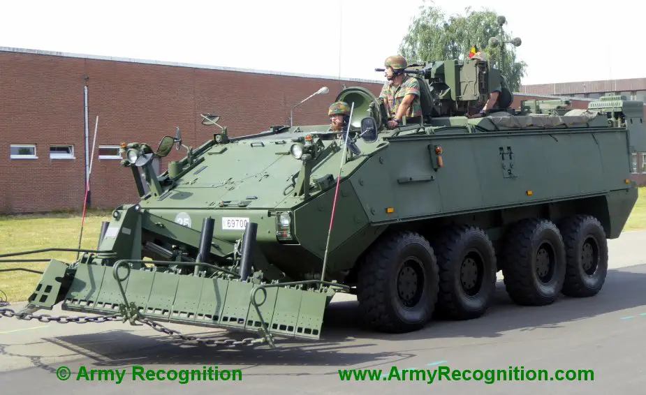 Analysis Belgian army parade 21 July 2019 armored and combat vehicles review 16