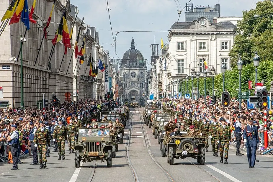 Analysis Belgian army parade 21 July 2019 armored and combat vehicles review 2