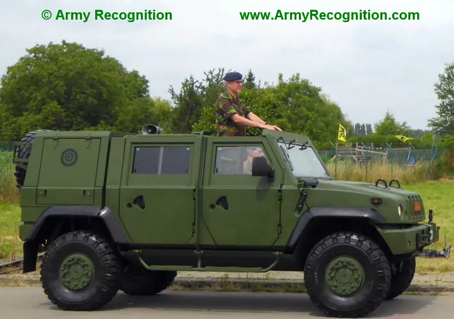 Analysis Belgian army parade 21 July 2019 armored and combat vehicles review 4