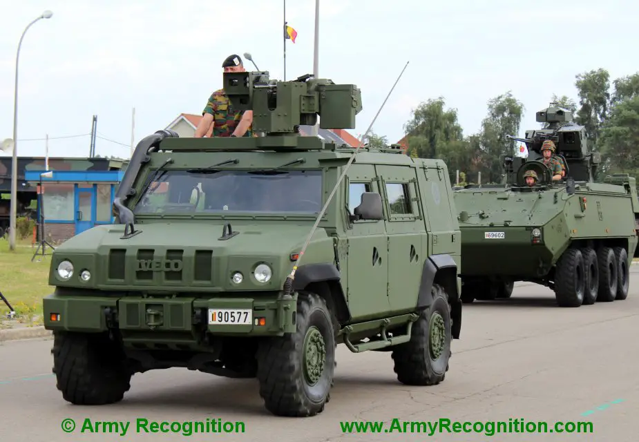 Analysis Belgian army parade 21 July 2019 armored and combat vehicles review 6
