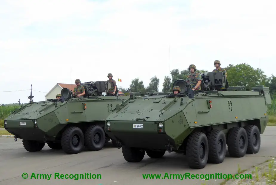 Analysis Belgian army parade 21 July 2019 armored and combat vehicles review 8