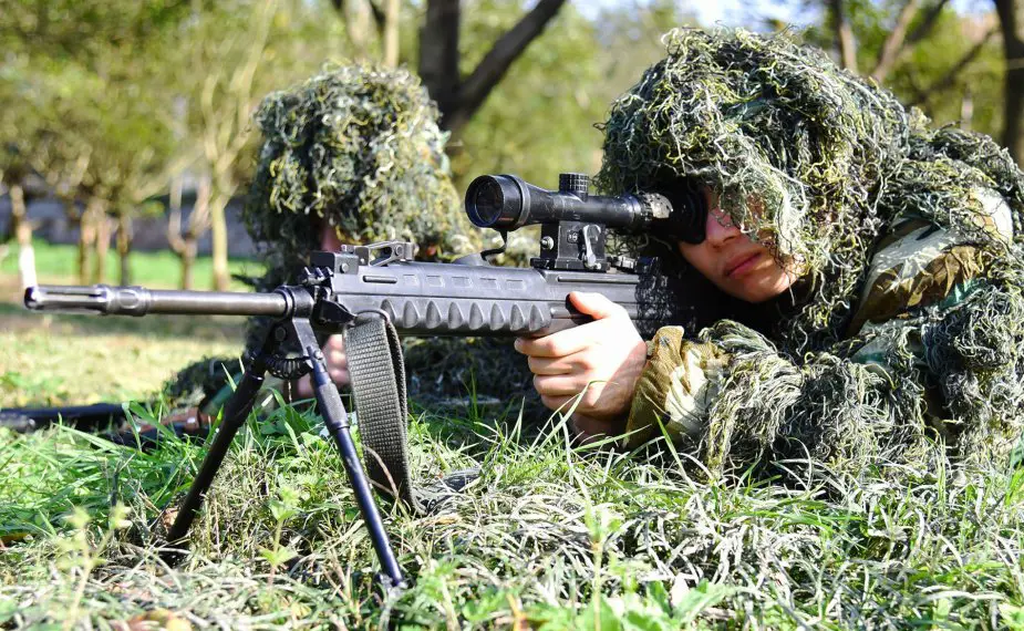 Chinese snipers use questionable Type 88 rifle