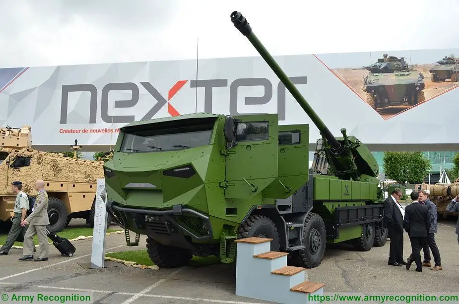 Excalibur guided shell qualified on Caesar self propelled howitzer soon