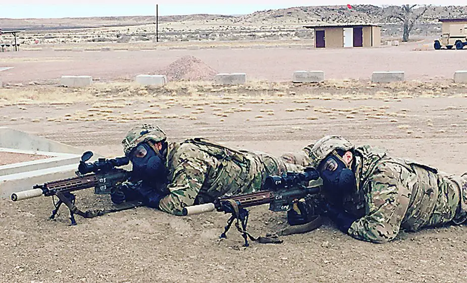 US Army snipers field test a more accurate ergonomic rifle