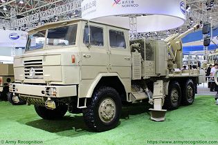 PCL 09 CS SH1 122mm wheeled 6x6 self propelled howitzer China Chinese army NORINCO defense industry left side view 001