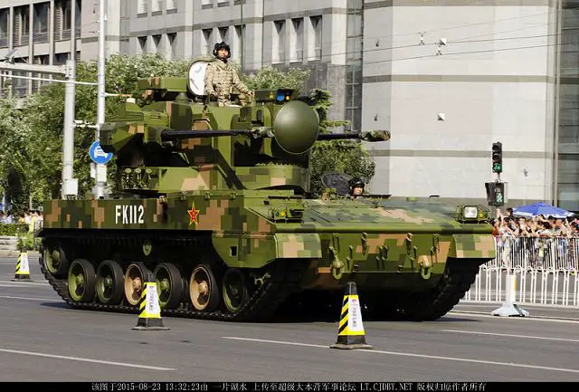 The PGZ-07 is a Chinese-made 35mm self-propelled anti-aircraft gun. The PGZ-07 is armed with two cannons of 35mm, mounted to each side of the turret. 