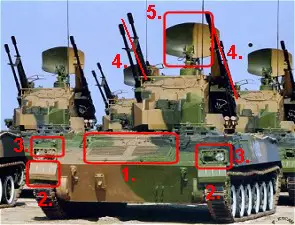 PGZ-04A PGZ95 self-propelled gun missile system data sheet specifications information description intelligence pictures photos images PLA China Chinese army identification air defense anti-aircraft system