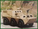 Reconnaissance vehicle WMZ551A for Type 90B MLRS technical data sheet specifications pictures information description intelligence photos images video identification tracked armoured vehicle China army defense industry military technology Norinco