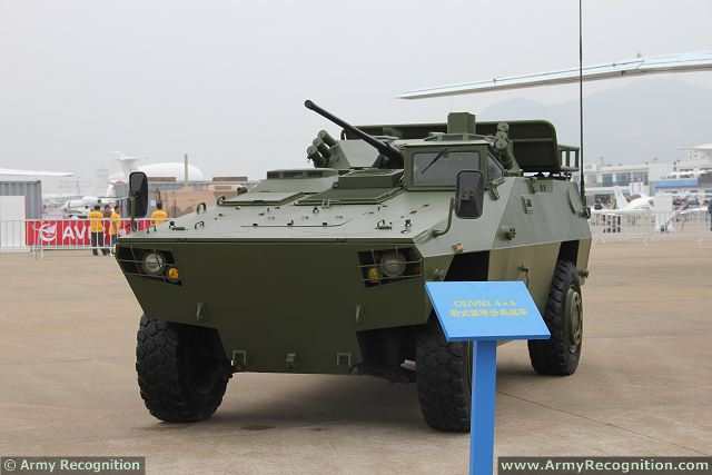 At Zhuhai air Show 2014, Chinese Airborne troops unveils the new light 4x4 armoured vehicle CS/VN3C which is recently enter in service. The CS/VN3C is a light armoured infantry fighting vehicle with high maneuverability which can be easily transported by military transport aircraft as the new Y9.