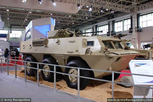 The Chinese Company Norinco unveils for the first time à AirShow China a new modernized version of the WMZ551 6x6 armoured personnel carrier. The VN2 6x6 armoured infantry fighting vehicle is the latest variant of the WMZ551. 