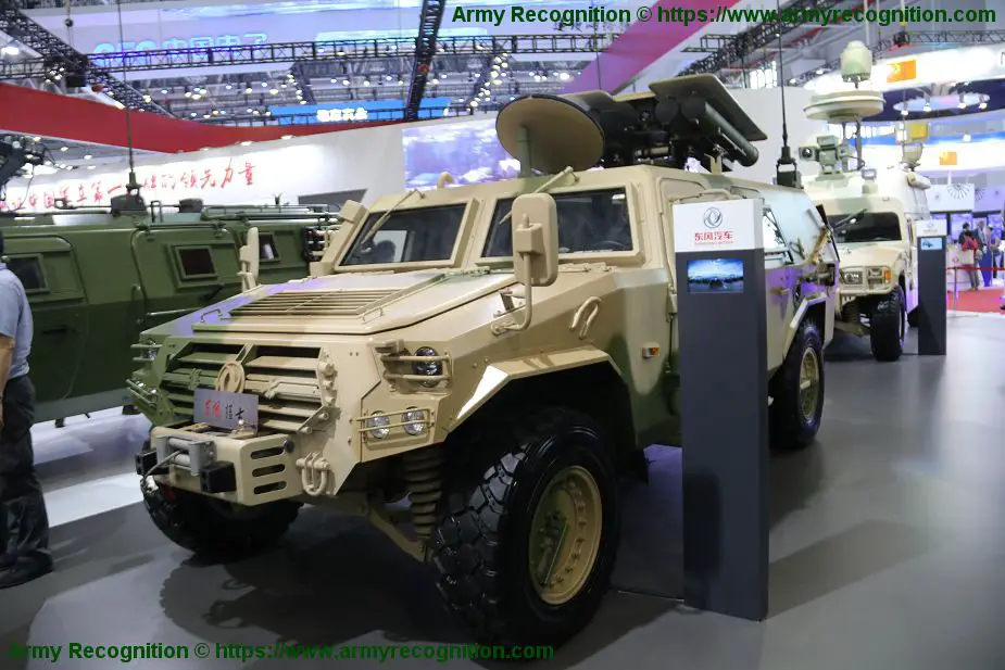 Dong_Feng_4x4_tactical_vehicle_with_anti