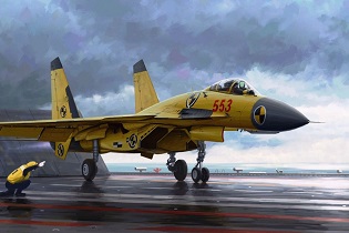 Shenyang J 15 Flanker X2 Flying Shark Fighter Jet data pictures video 02