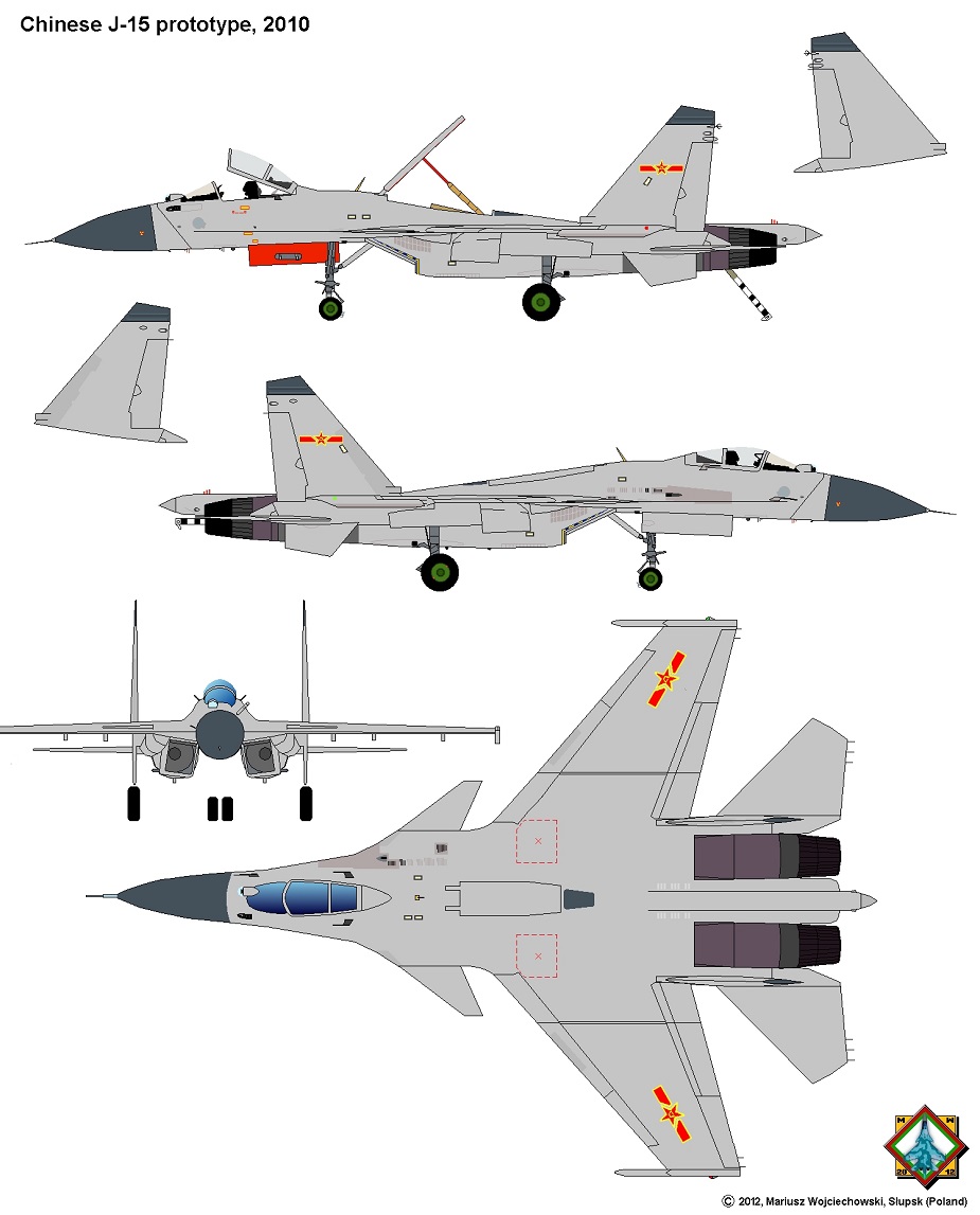 Shenyang J 15 Flanker X2 Flying Shark Fighter Jet data pictures video 03
