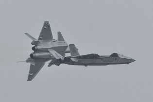 Chengdu J 20 Mighty Dragon Fighter Jet data pictures video 05