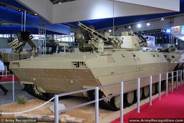 At the China International Aviation & Aerospace Exhibition 2014 (AirShow China), the Chinese Defense Company NORINCO (China North Industries Corporation) presents the latest generation of tracked armoured infantry fighting vehicle, called the VN12. This vehicle is featured with high mobility, strong fire power, modern armour protection and sophisticated information warfare capability.