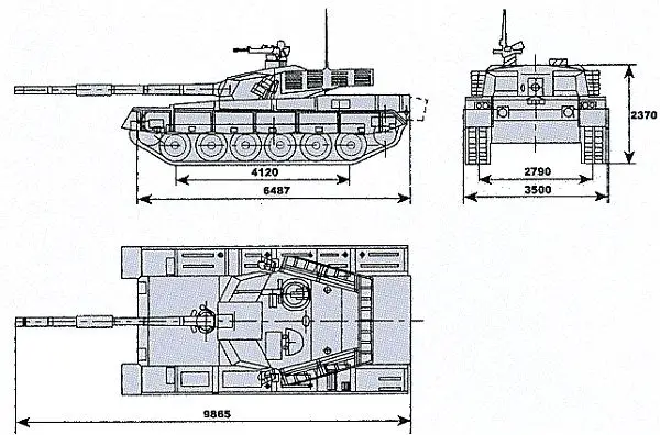 Type 90-II MBT 2000 China Chinese main battle tank technical data sheet information description intelligence pictures photos images China Chinese army identification
