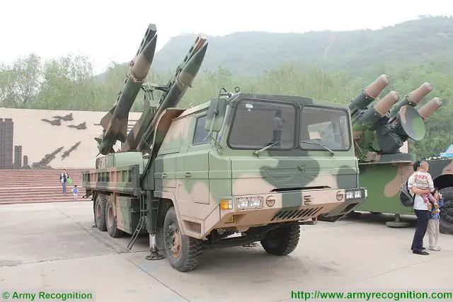 HQ-12 KS-1A mobile surface to-air defense missile system China Chinese army PLA military equipment 001