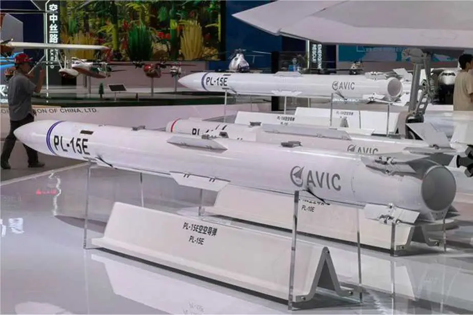 Pl19 PL-15 air-to-air missile