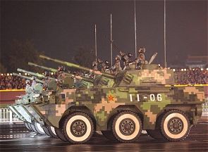 PLL-05 PLL05 WMA029 120mm self-propelled mortar howitzer wheeled armoured vehicle technical data sheet specifications information description intelligence pictures photos images China Chinese army identification tracked combat military