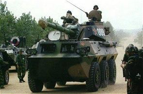 PTL-02 PTL02 assault tank destroyer wheeled armoured vehicle technical data sheet specifications information description intelligence pictures photos images China Chinese army identification tracked combat military