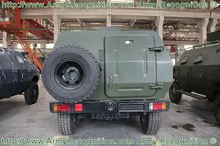 Tiger 4x4 armoured vehicle personnel carrier ShaanXi Baoji Special Vehicles data sheet specifications pictures information description intelligence photos images video identification tracked armoured vehicle China Chinese army defense industry military technology