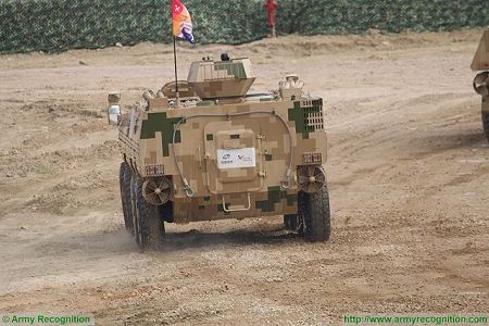 VN1 8x8 armoured vehicle NORINCO China Chinese army defense industry rear view 001