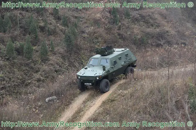 Chinese Wolf 4x4 light armoured vehicle personnel carrier ShaanXi Baoji