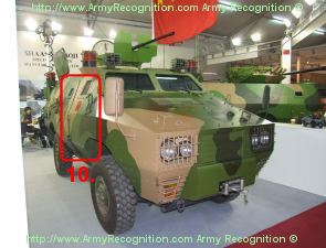 ZFB05 China Chinese light wheeled armored armoured personnel carrier vehicle Chinese Army China data sheet description pictures identification Shaanxi Baoji Special Vehicles Manufacturing CO., Ltd photos images véhicule blindé à roues transport de troupe ZFB05 armée chinoise de Chine