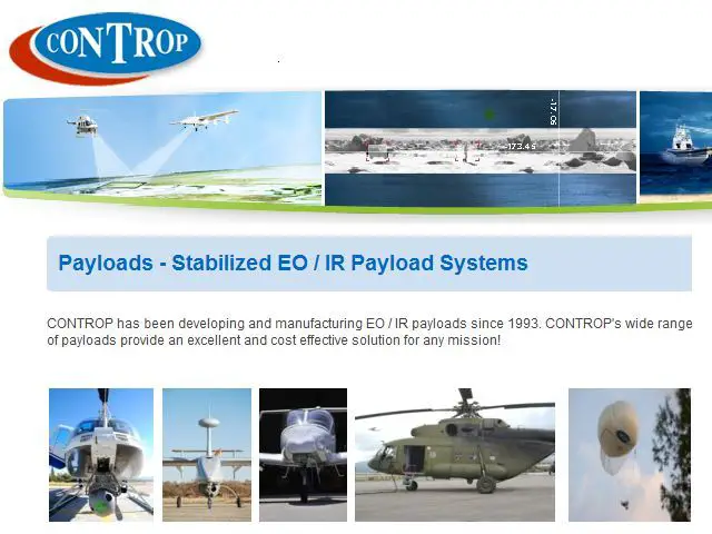 CONTROP – a company specializing in the field of EO/IR defence and homeland security solutions - is proud to be participating again at this year's DEFEXPO 2014. CONTROP is amongst the world leaders in Electro-Optical Day/Night stabilized camera systems for air, land and sea surveillance, defence and homeland security applications.