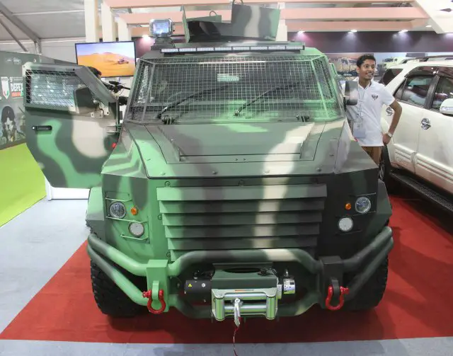 MSPV introduces first member of its Panthera armoured vehicles family 640 001