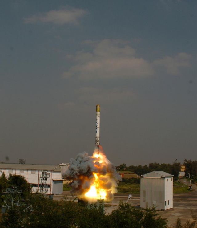 Hypersonic Shourya missile was successfully test-fired on Saturday. The DRDO developed 700-km range Shourya Missile was successfully flight tested at 2.30PM from Launch Complex III of ITR, Balasore on 24th Sep 2011. 