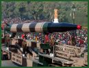 India Wednesday, December 12, 2012, successfully testfired its home-made, nuclear-capable surface-to-surface Agni-I intermediate-range ballistic missile in the eastern state of Odisha, sources said. Senior defense scientists and top military officials witnessed the testfiring of the ballistic missile which can carry payloads up to 1,000 kg, they added.