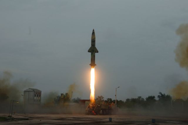 Within a span of two days, India demonstrated the reliability of another surface-to-surface missile by successfully test-firing nuclear-weapons capable Prithvi-II ballistic system for its full range of 350 km on Monday. 