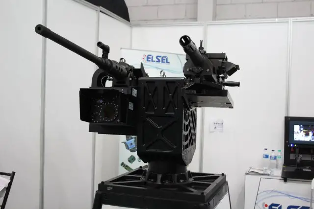 ELSELs LIVET advanced remote controlled turret highlighted at Indodefence 2016 002