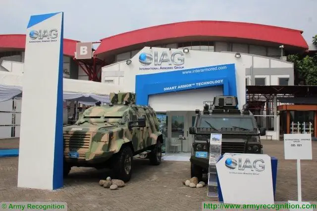 International Armored Group best solutions of APCs for Asian defense markets with Guardian and Jaws IndoDefence 2016 001
