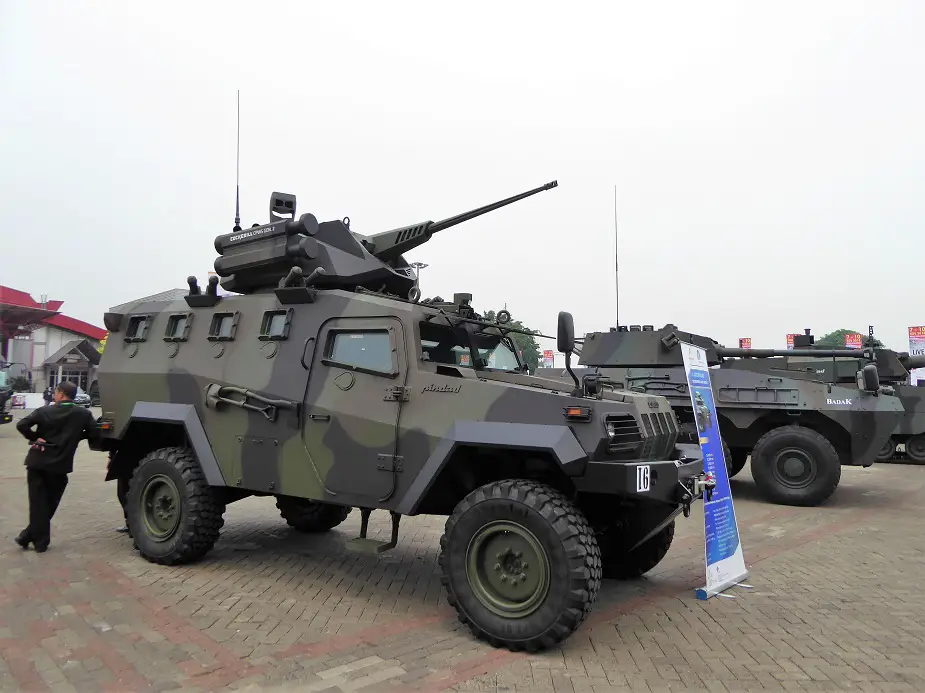 IndoDefence 2018 PT Pindad and CMI Defense Unveil Komodo with CPWS