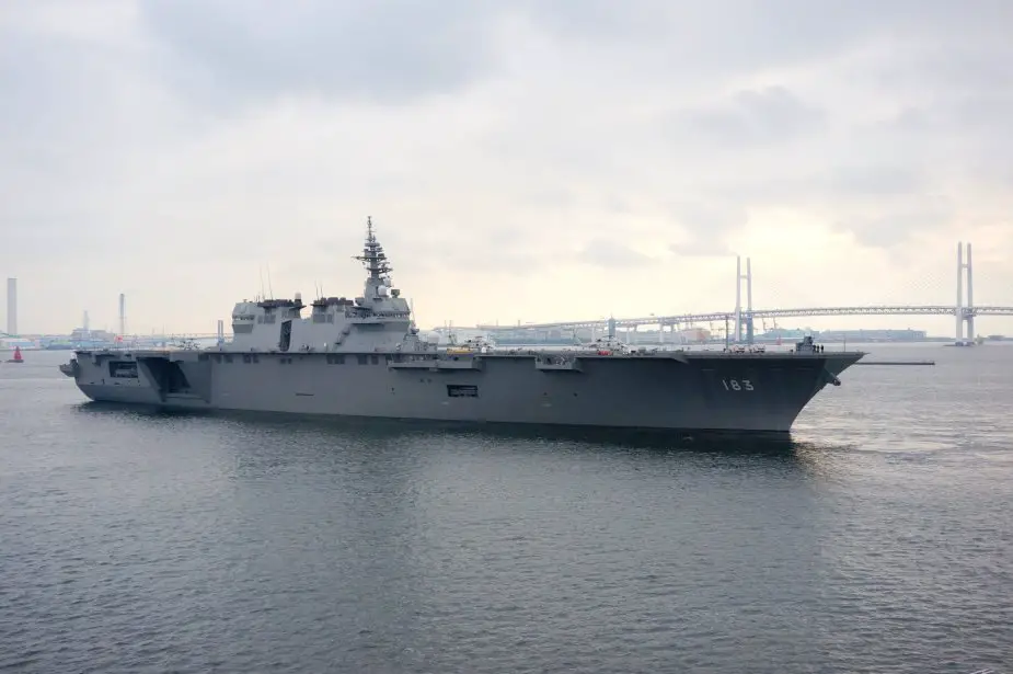 JS Izumo DDH 183 Aircraft Carrier Japan Navy Technical Data 925 002