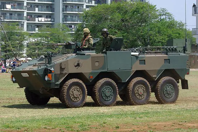 The Type 96 is an 8x8 armoured vehicle that entered service with the Japanese Armed Forces in 1996. The vehicle is manufactured by the Japanese Company Komatsu and a total of 365 vehicles are in service with the Japanese Armed Forces. 