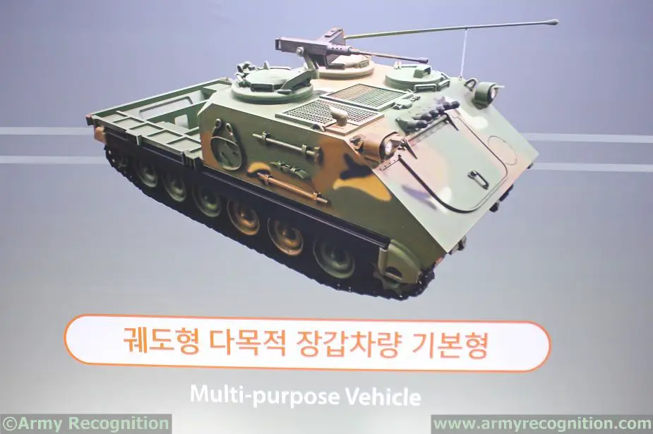 Hanwha K200A1 Multipurpose Vehicle ROK Army ADEX 2017 1
