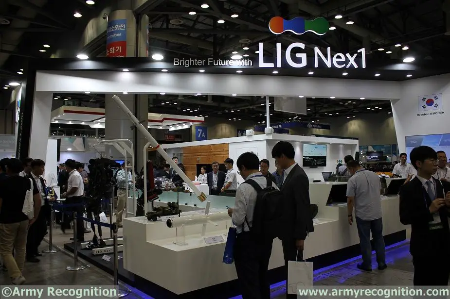 DX Korea 2018 LIG Nex1 introduces integrated solutions for the future battlefield