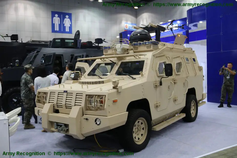 TD2S counter drone 4x4 Tambora armored vehicle from Daeji 925 001