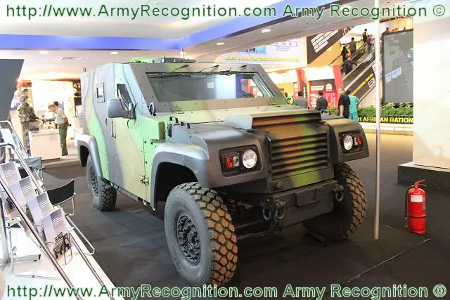 Panhard presents its latest generation of light protected armoured vehicle PVP at DSA 2012, Defence Services Asia Exhibition in Malaysia. As regards less than 15-ton armored vehicles, PANHARD is the European leader. So far, the Company has sold more than ten thousand vehicles to more than 40 countries.