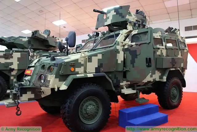 Deftech of Malaysia unveils new Lipanbara 4x4 HMAV High Mobility Armoured Vehicle at DSA 2016 640-001
