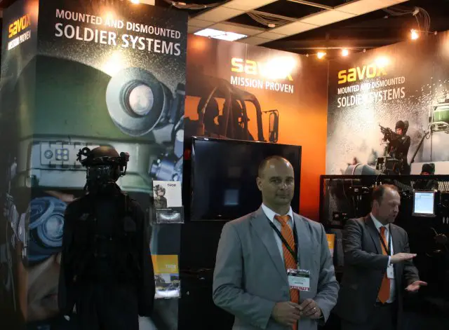 Savox showcasing its THOR Tactical Headgear for the first time in South East Asia 640 001